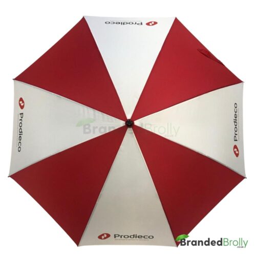 Red/White Custom Golf Umbrella