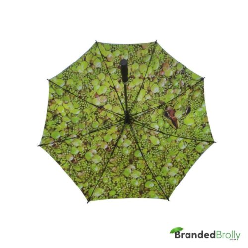 Dual Canopy Print Promotional Golf Umbrella