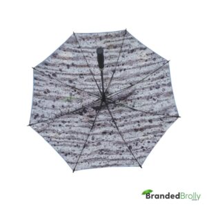 Dual Canopy Print Personalised Golf Umbrella