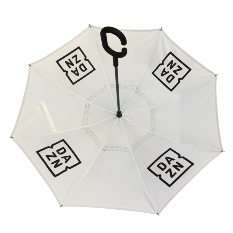 Inverted (Reverse) Umbrellas The Pro's & Con's Branded Brolly