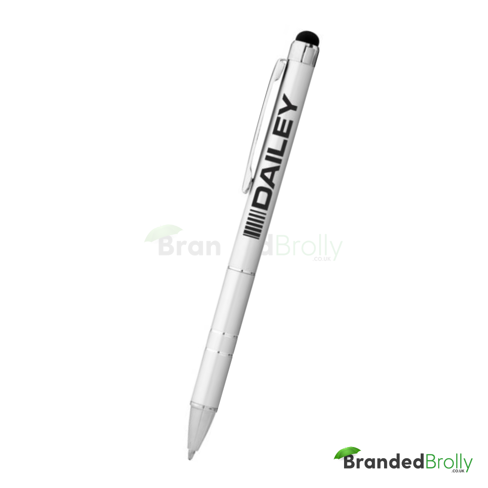 White Aluminium Custom Pen