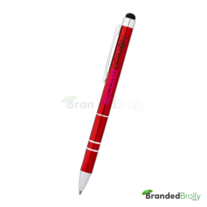 Red Aluminium Custom Pen
