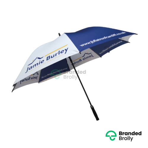 Pantone Matched All Over Print Promotional Golf Umbrellas