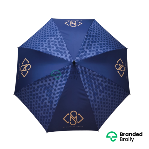 Patterned Branded Golf Umbrella