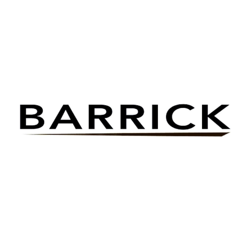 barrick branded umbrellas