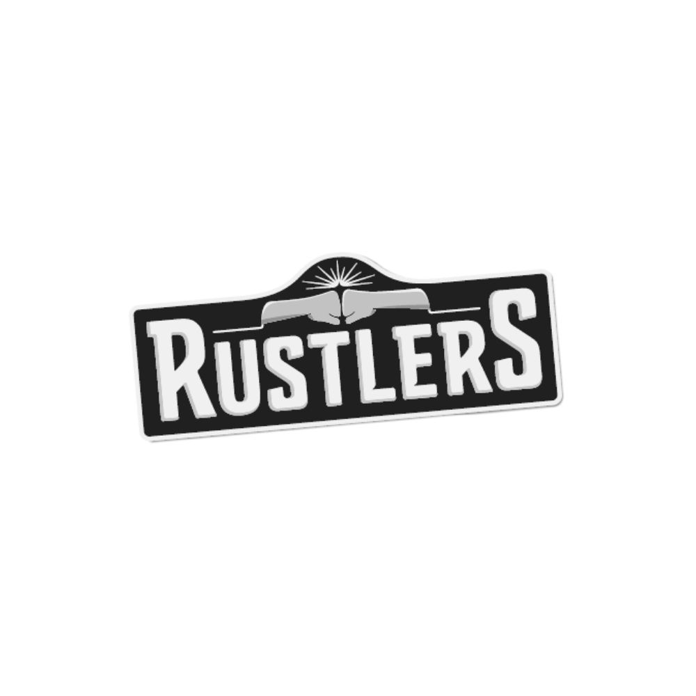 rustlers branded umbrella