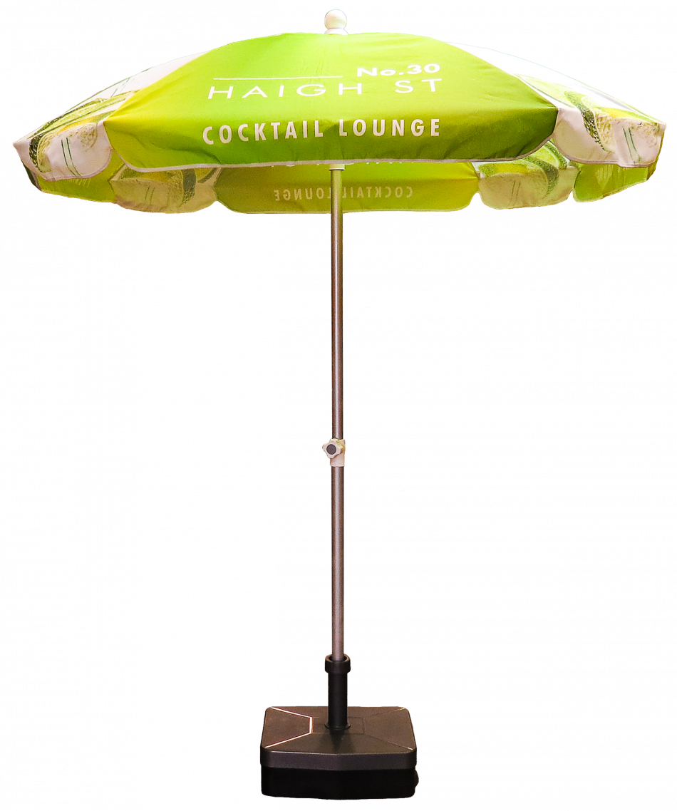 custom alumnium parasol