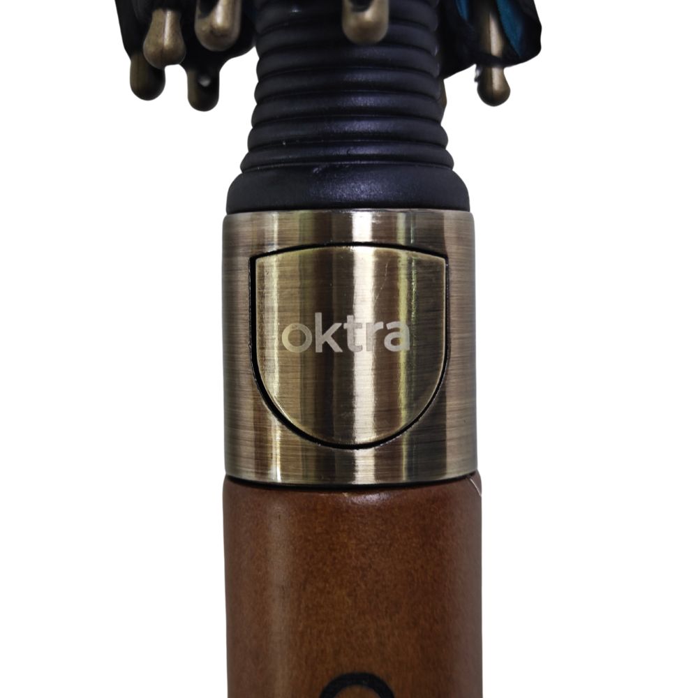 Oktra Branded Umbrella Handle Button Etching