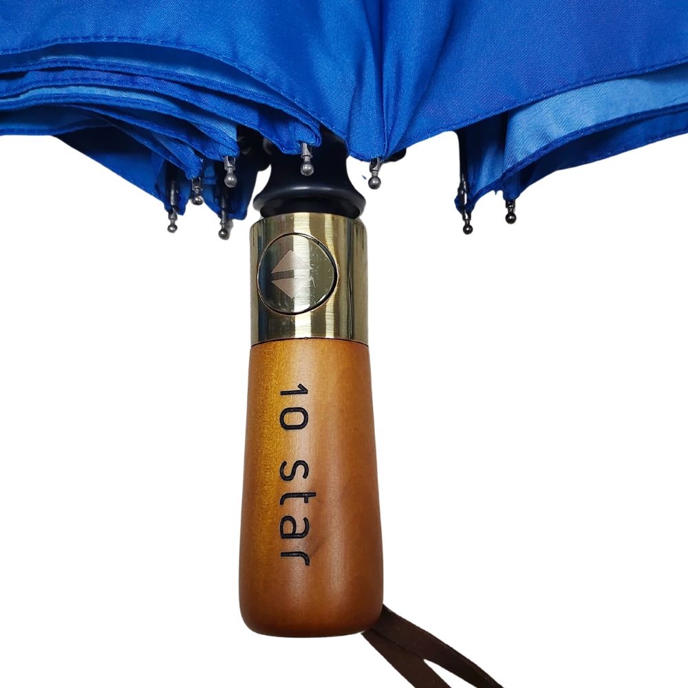 10 Star Branded Umbrella Handle with Engraving