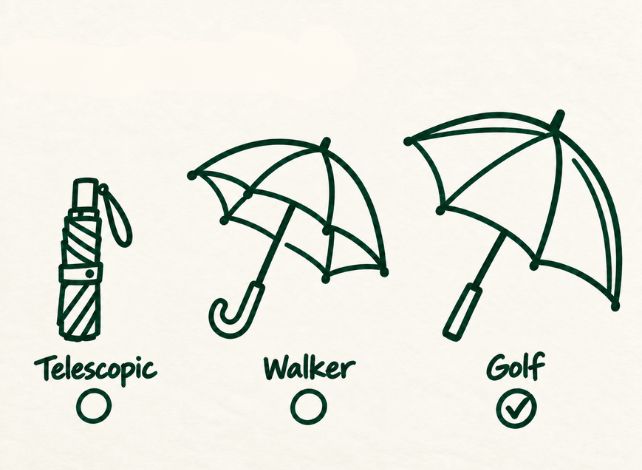 Choose your branded umbrella