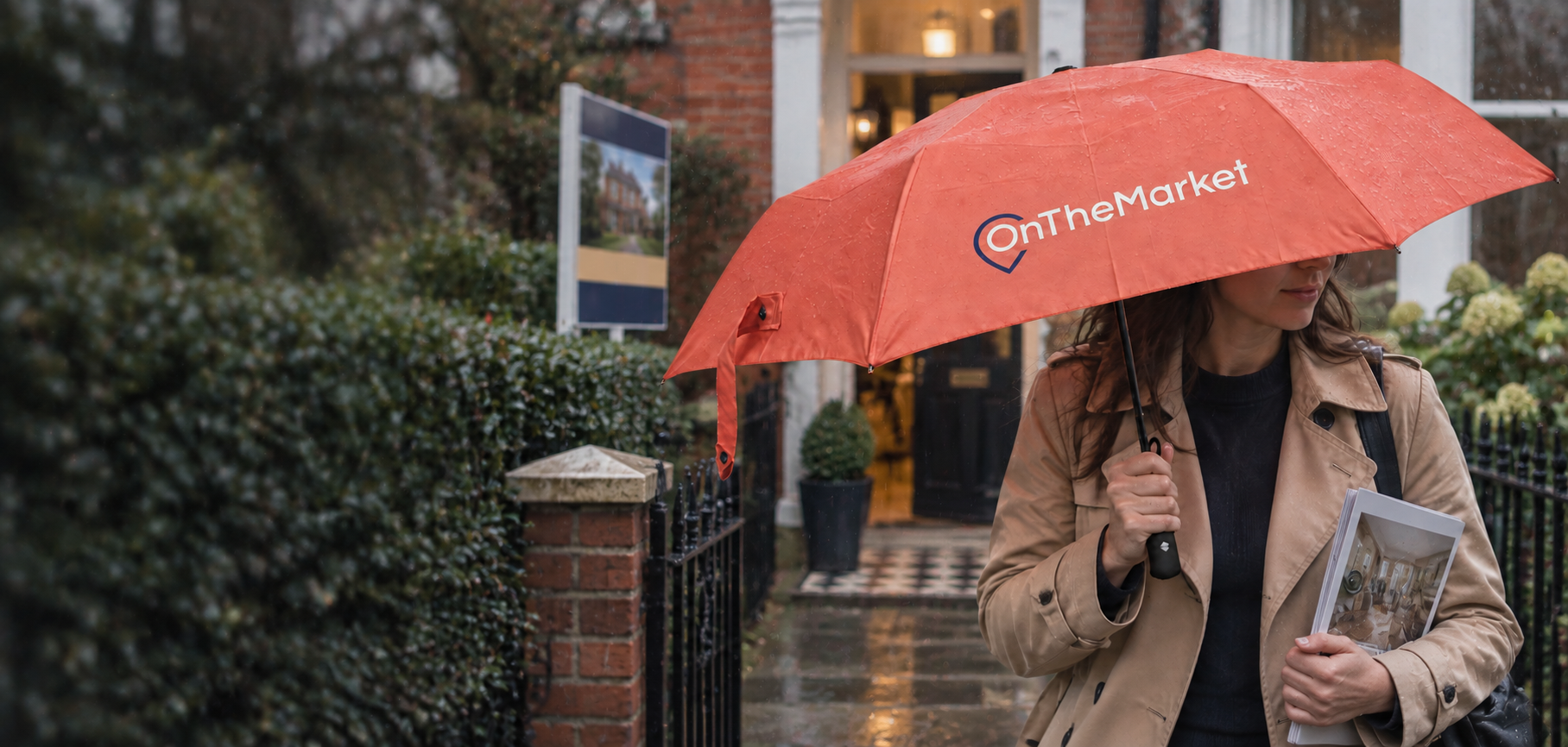 Branded telescopic umbrella