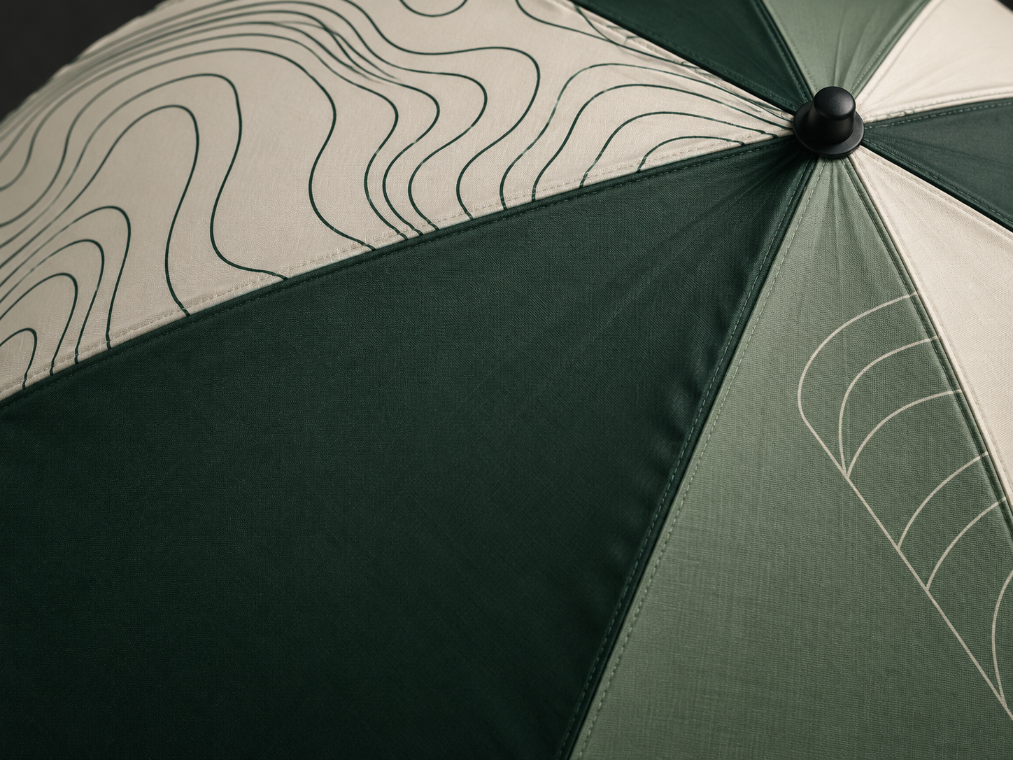 Custom golf umbrella canopy