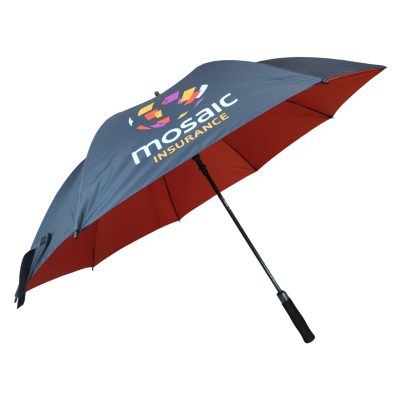 Mosaic Insurance double canopy branded umbrella